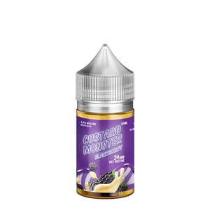 Custard Monster Blackberry 30mL salt nicotine e-liquid bottle