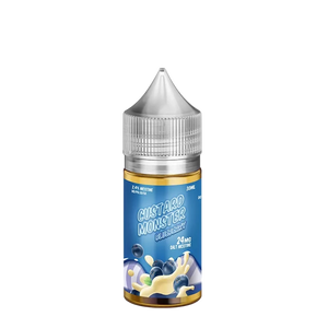 Custard Monster Blueberry 30mL salt nicotine e-liquid bottle