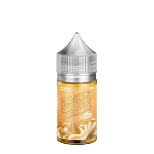 Custard Monster Butterscotch 30mL salt nicotine e-liquid bottle