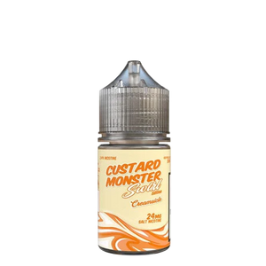 Custard Monster Creamsicle Swirl 30mL salt nicotine e-liquid bottle