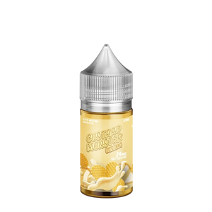 Custard Monster Vanilla 30mL salt nicotine e-liquid bottle