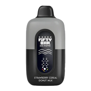 Fifty Bar Silver 2% Nicotine Disposable Vape - 20000 Puffs