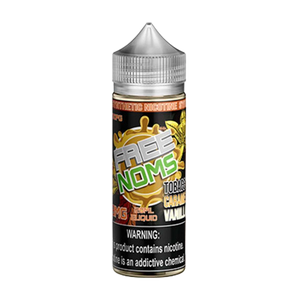 Free Noms TFN Tobacco Caramel Vanilla 120mL tobacco-free nicotine e-liquid bottle