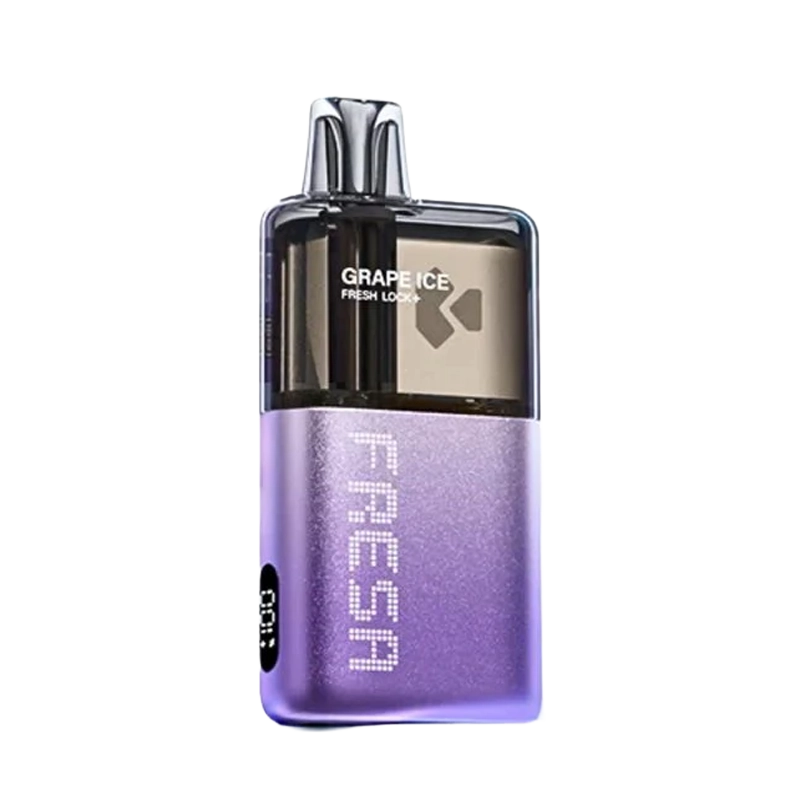 Fresa by SKE 40000 Puff Disposable - vibrant strawberry-themed device with HD display screen and adjustable airflow control.