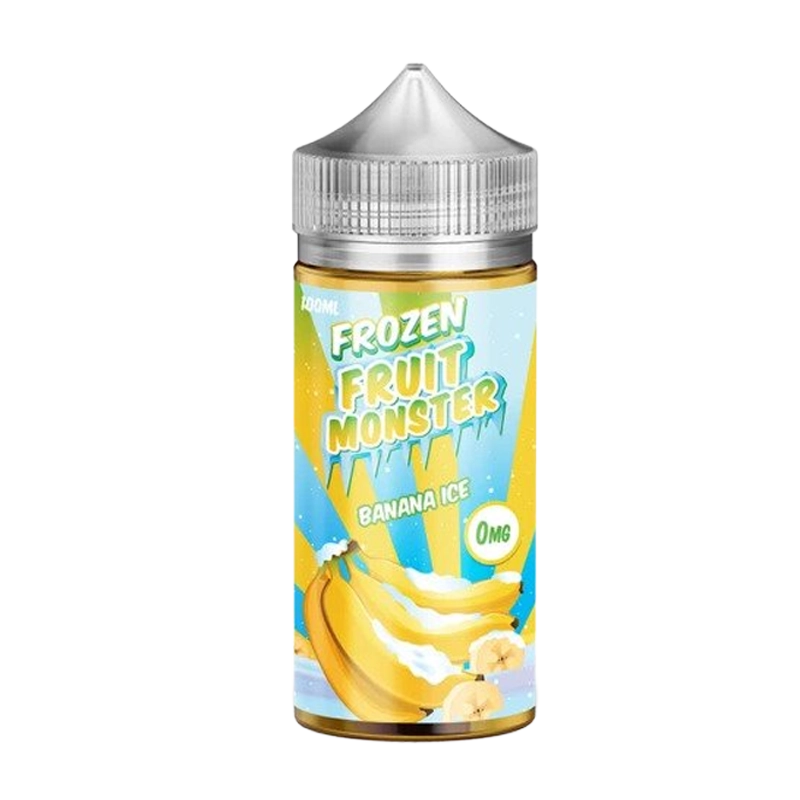 Frozen Fruit Monster Banana Ice 100mL e-liquid bottle