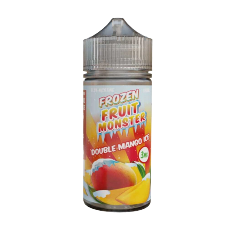 Frozen Fruit Monster Double Mango Ice 100mL e-liquid bottle