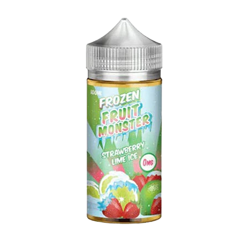 Frozen Fruit Monster Strawberry Lime Ice 100mL e-liquid bottle