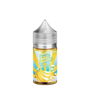 Frozen Fruit Monster Banana Ice 30mL salt nicotine e-liquid bottle