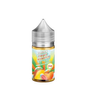 Frozen Fruit Monster Mango Peach Guava Ice 30mL salt nicotine e-liquid bottle