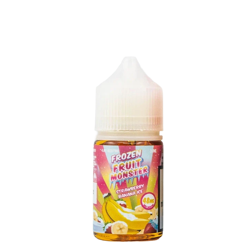 Frozen Fruit Monster Strawberry Banana Ice 30mL salt nicotine e-liquid bottle