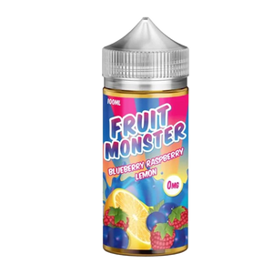 Fruit Monster Blueberry Raspberry Lemon 100mL e-liquid bottle