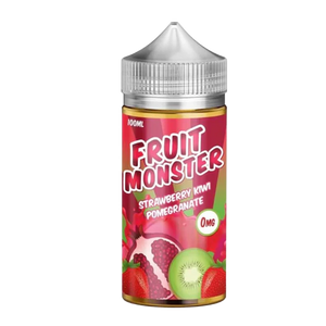 Fruit Monster Strawberry Kiwi Pomegranate 100mL e-liquid bottle