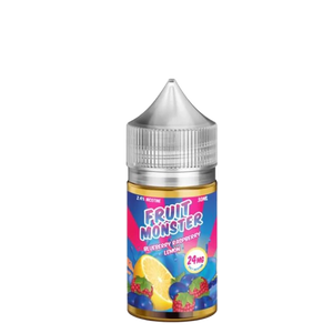 Fruit Monster Blueberry Raspberry Lemon 30mL salt nicotine e-liquid bottle