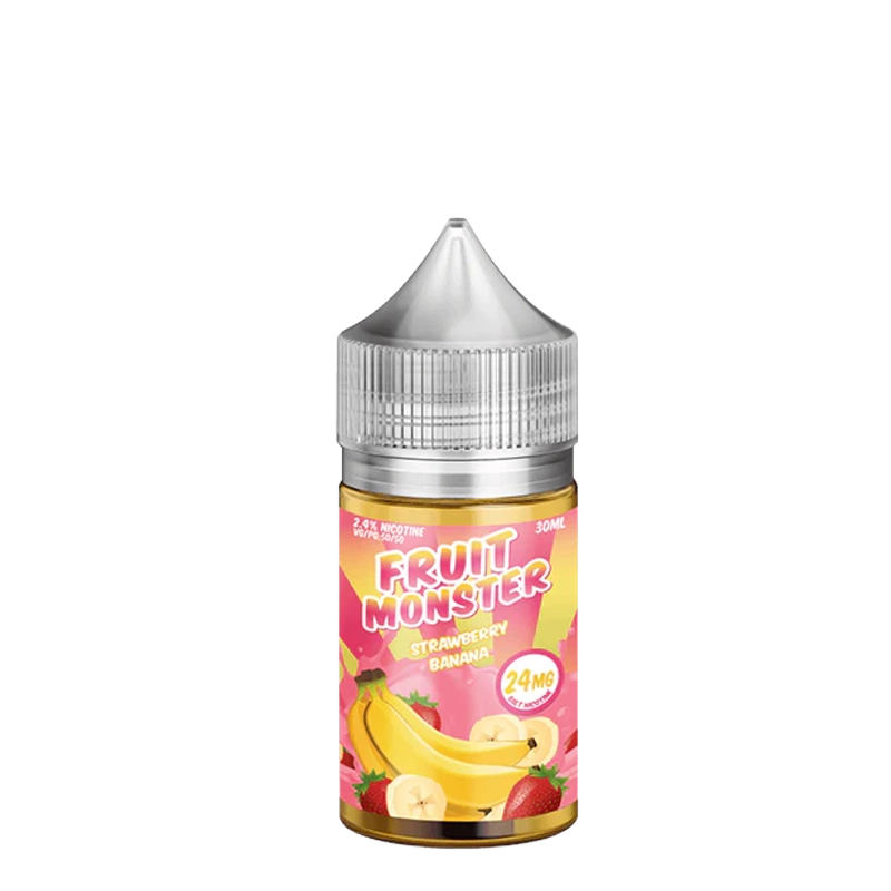Fruit Monster Strawberry Kiwi Pomegranate 30mL salt nicotine e-liquid bottle