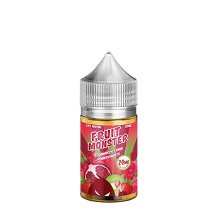 Fruit Monster Strawberry Kiwi Pomegranate 30mL salt nicotine e-liquid bottle