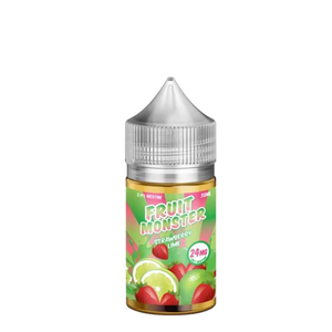 Fruit Monster Strawberry Lime 30mL salt nicotine e-liquid bottle
