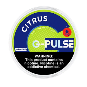 G-Pulse Nicotine Pouches - Citrus - Vape Demand
