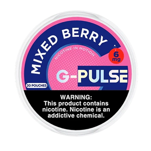 G-Pulse Nicotine Pouches - Mixed Berry - Vape Demand