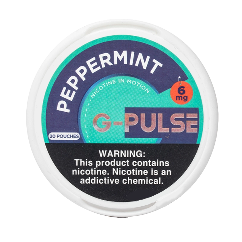 G-Pulse Nicotine Pouches - Peppermint - Vape Demand