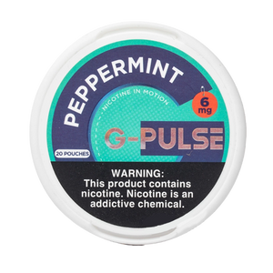 G-Pulse Nicotine Pouches - Peppermint - Vape Demand