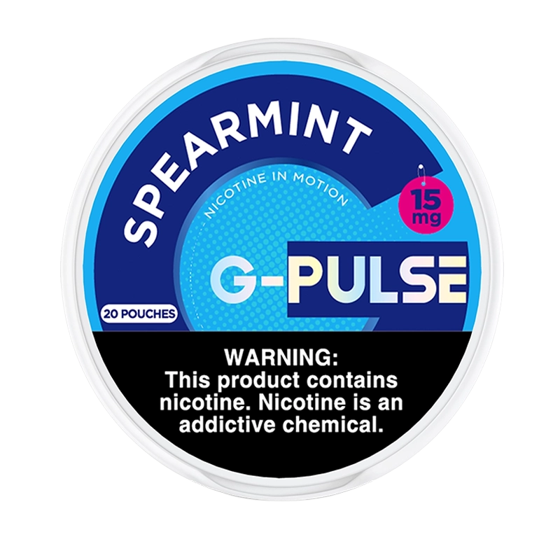 G-Pulse Nicotine Pouches - Spearmint - Vape Demand
