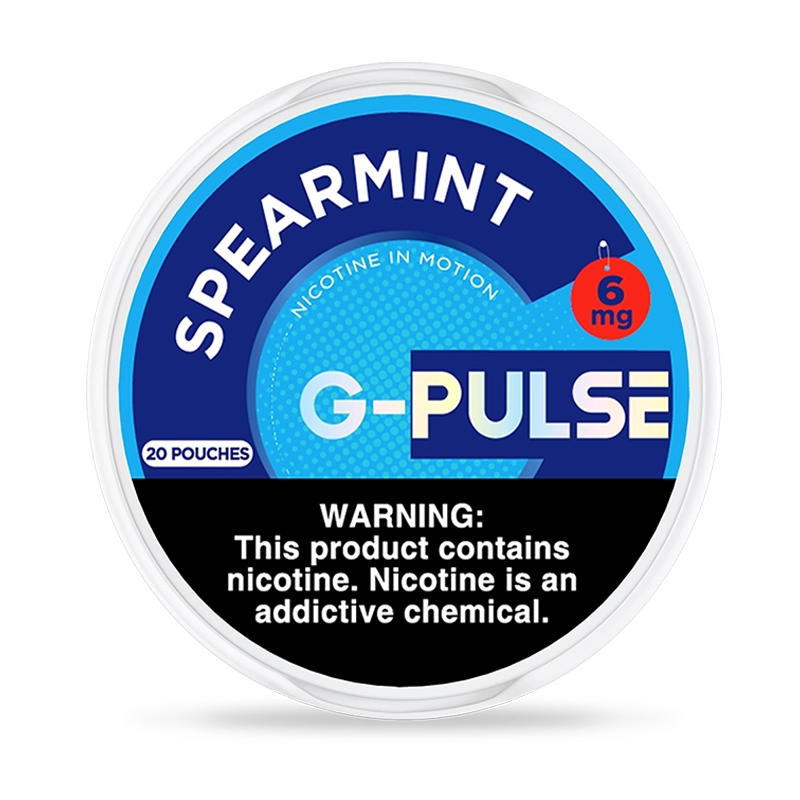G-Pulse Nicotine Pouches - Spearmint - Vape Demand