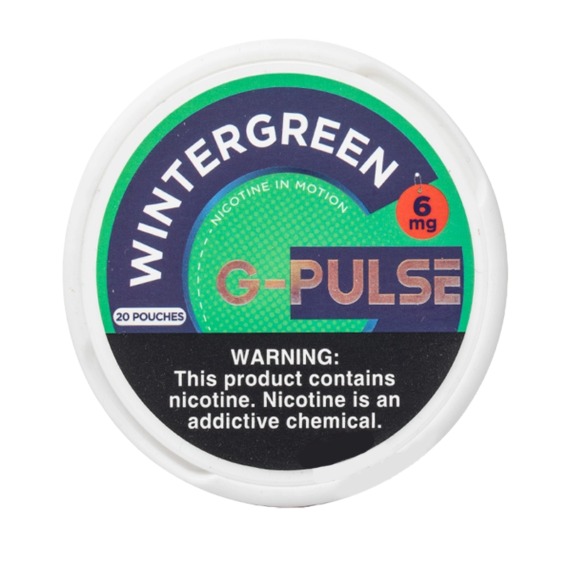 G-Pulse Nicotine Pouches - Wintergreen - Vape Demand