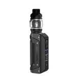The GeekVape Aegis Solo 3 Starter Kit showing the rugged mod, Z Nano 3 tank, and USB-C port, isolated on a neutral background.