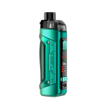 The rugged GeekVape B100 Aegis Boost Pro 2 Pod Mod Kit, showing its screen, pod, and 21700 battery compatibility on a neutral background.