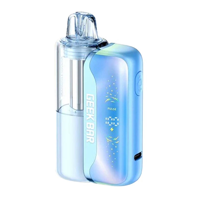 Geek Bar Mate 60000 Puff Disposable Kit - two transparent devices packaged together with digital displays and adjustable power modes.