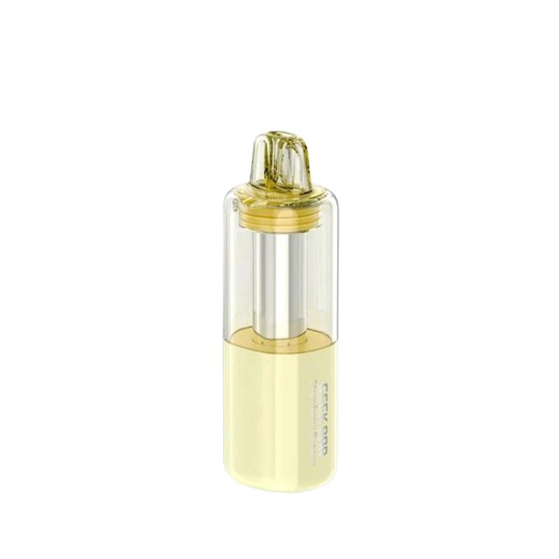 Geek Bar Mate 60000 Puff Disposable Pod - sleek transparent device with digital display screen and adjustable power modes.