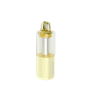 Geek Bar Mate 60000 Puff Disposable Pod - sleek transparent device with digital display screen and adjustable power modes.