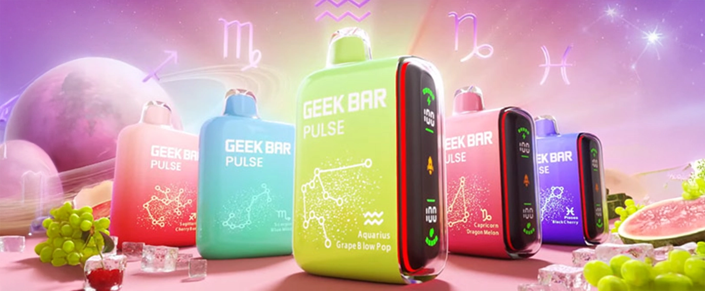 Load video: Geek Bar Pulse 15K Puffs Disposable - Video Showcase