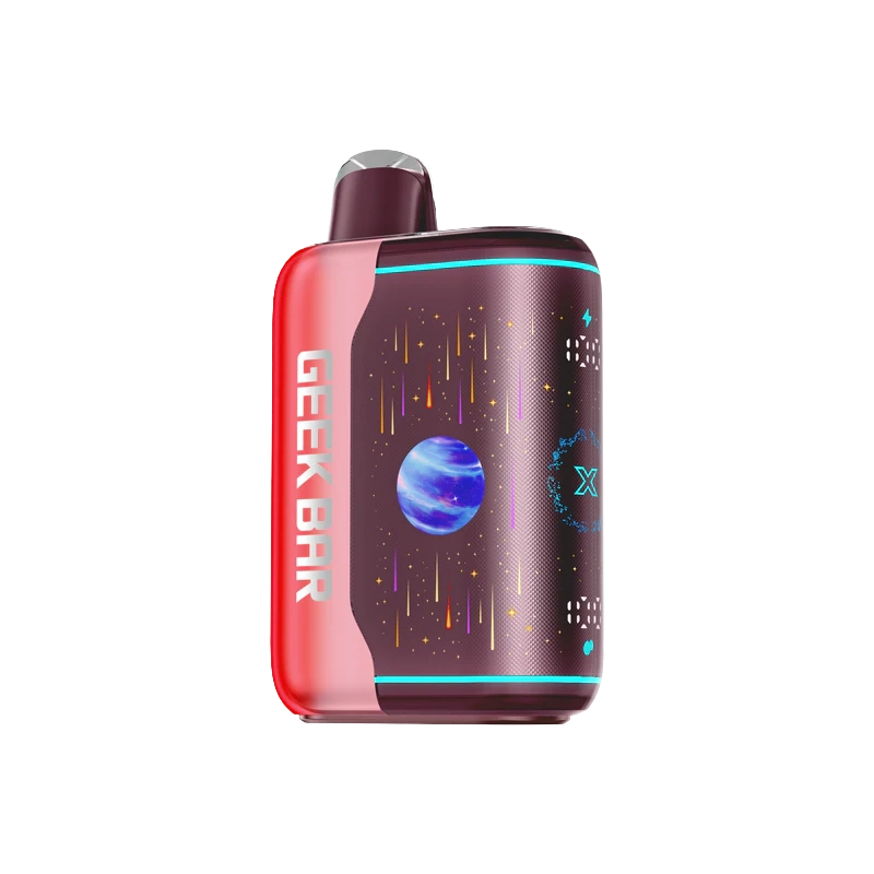 Geek Bar Pulse X2 Disposable Vape - two sleek devices with digital display screen, dual mesh coils, and vibrant color finishes.