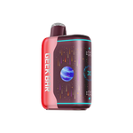 Geek Bar Pulse X2 Disposable Vape - two sleek devices with digital display screen, dual mesh coils, and vibrant color finishes.