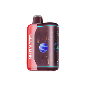 Geek Bar Pulse X2 Disposable Vape - two sleek devices with digital display screen, dual mesh coils, and vibrant color finishes.