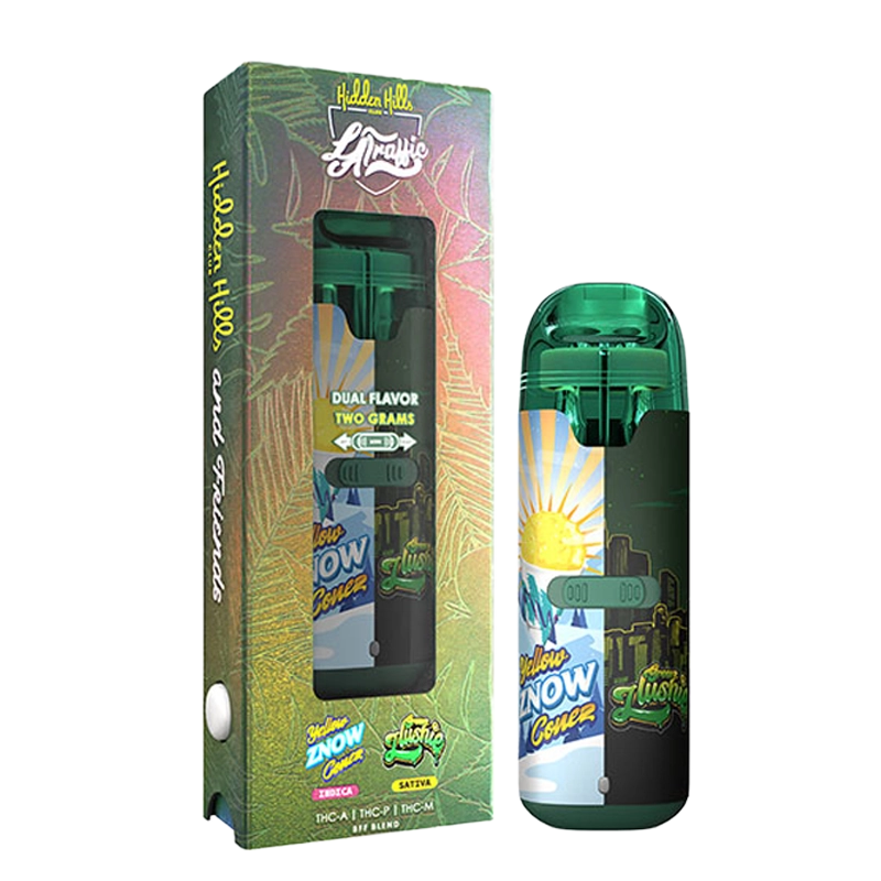 Hidden Hills Dual Flavor Bar Disposable Vape Device 2 Gram