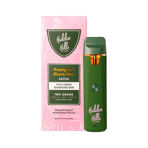  Hidden Hills VVS Liquid Diamond THCA Disposable Vape Device 2 Gram