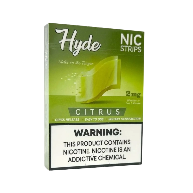 Hyde Nic Strips 2mg - Citrus - Vape Demand