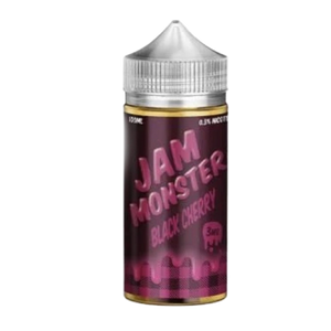 Jam Monster Black Cherry 100mL e-liquid bottle