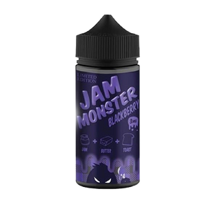 Jam Monster Blackberry Limited Edition 100mL e-liquid bottle