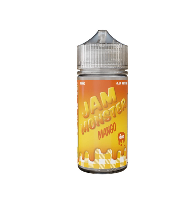 Jam Monster Mango 100mL vape juice bottle