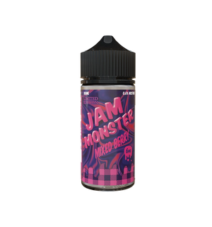 Jam Monster Mixed Berry 100mL vape juice bottle