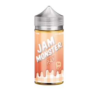 Jam Monster Peach 100mL e-liquid bottle
