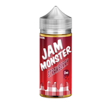 Jam Monster Strawberry 100mL e-liquid bottle