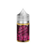 Jam Monster Black Cherry 30mL salt nicotine e-liquid bottle