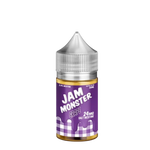 Jam Monster Grape 30mL salt nicotine e-liquid bottle