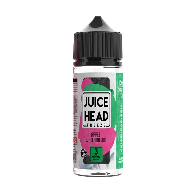 Juice Head Apple Watermelon Freeze 100mL e-liquid bottle