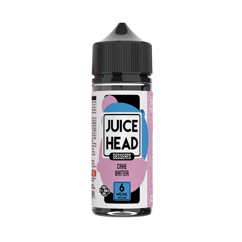 Juice Head Cake Batter 100mL e-liquid bottle