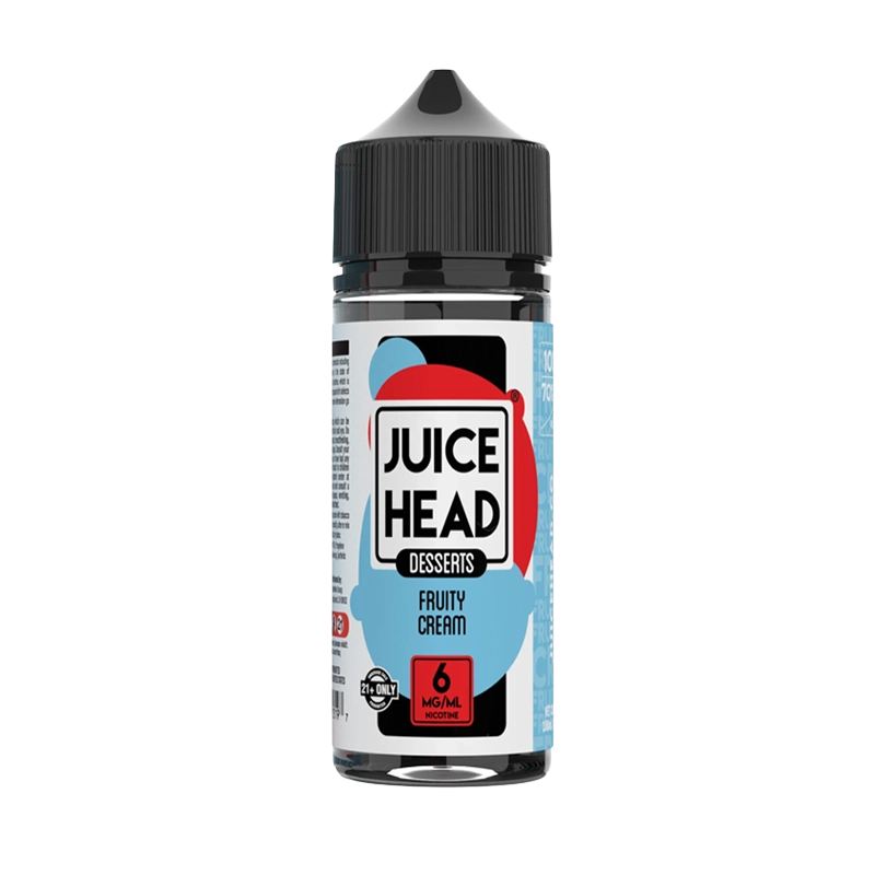 Juice Head Fruity Cream 100mL e-liquid bottle